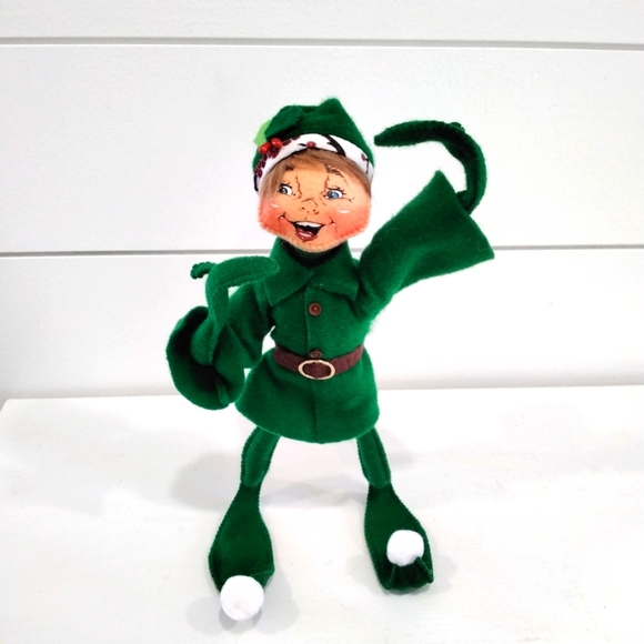 Annalee 10" Green Elf - Picture 6 of 6